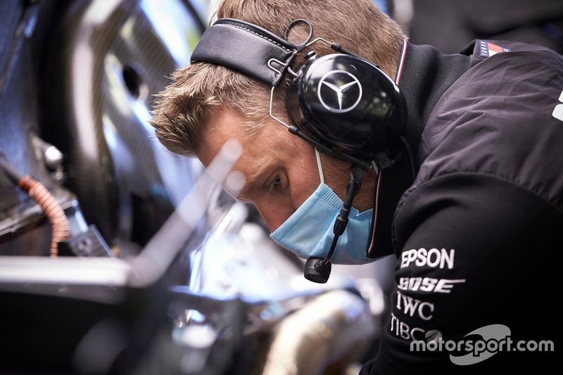 Miembro del equipo Mercedes MAG F1 Team