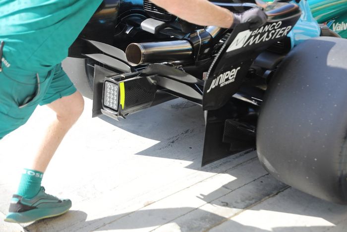 Aston Martin AMR24 detalle