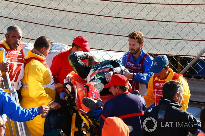 Accidente de Tom Sykes, Kawasaki Racing