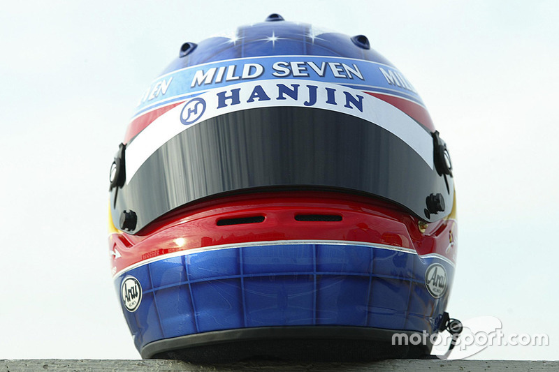 Helmet of Fernando Alonso, Renault F1 Team