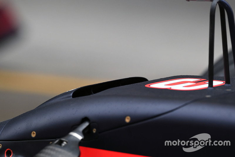 Détail du nez de la Red Bull Racing RB13