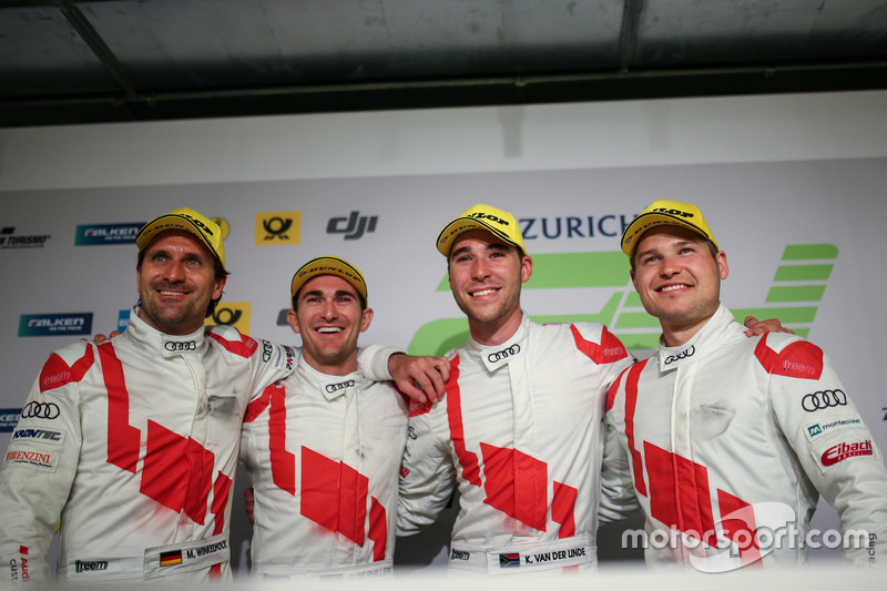 2017: Christopher Mies, Connor De Phillippi, Markus Winkelhock, Kelvin van der Linde
