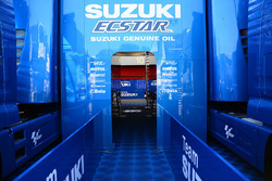 Le motorhome du Team Suzuki MotoGP