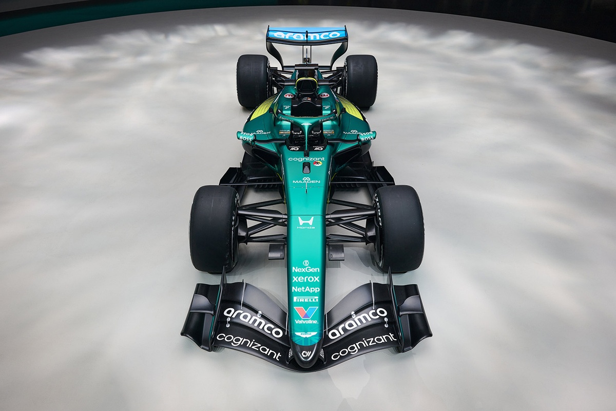 アストンマーティンAMR26のカラーリングを発表。ホンダのワークスPU