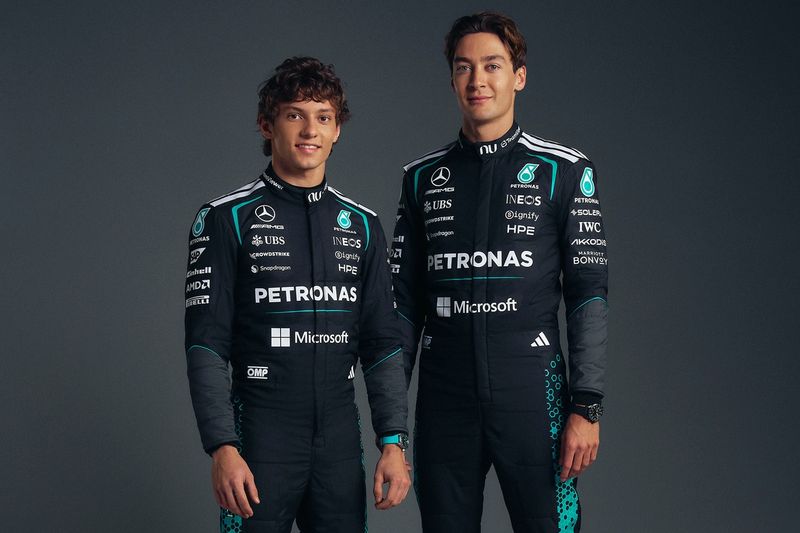 George Russell, Andrea Kimi Antonelli, Mercedes 