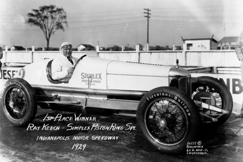 Race winner Ray Keech