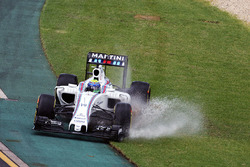 Felipe Massa, Williams FW38, au large