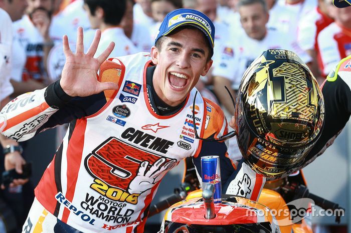 Marc Marquez ganador de la carrera, Repsol Honda Team