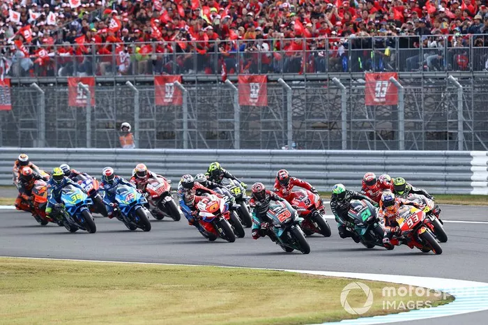 Marc Marquez lidera la carrera