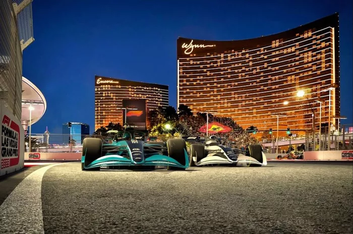 Las Vegas track action
