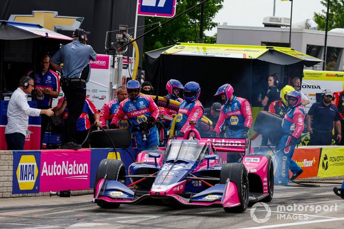 Alexander Rossi, Andretti Autosport Honda, Pit Stop