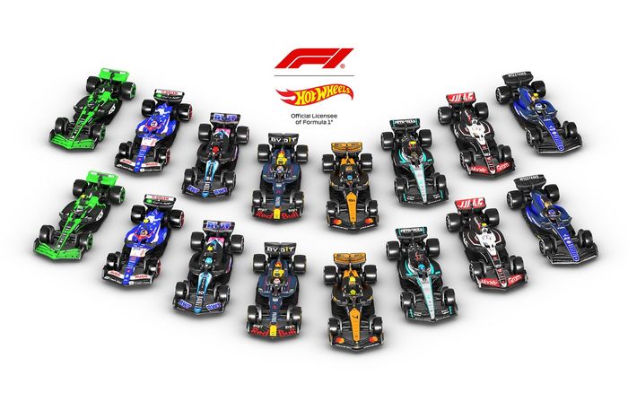ホットウィールF1マシンコレクションの発売が決定。コレクション