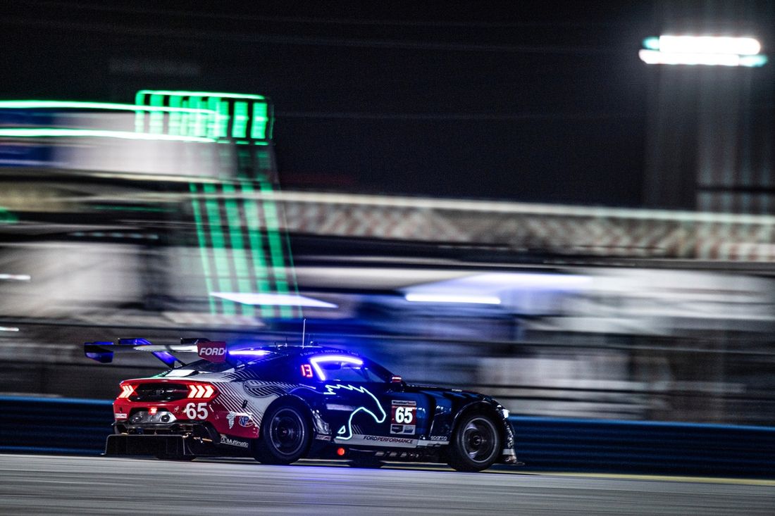 #65 Ford Multimatic Motorsports Ford Mustang GT3: Christopher Mies, Frederic Vervisch, Dennis Olsen
