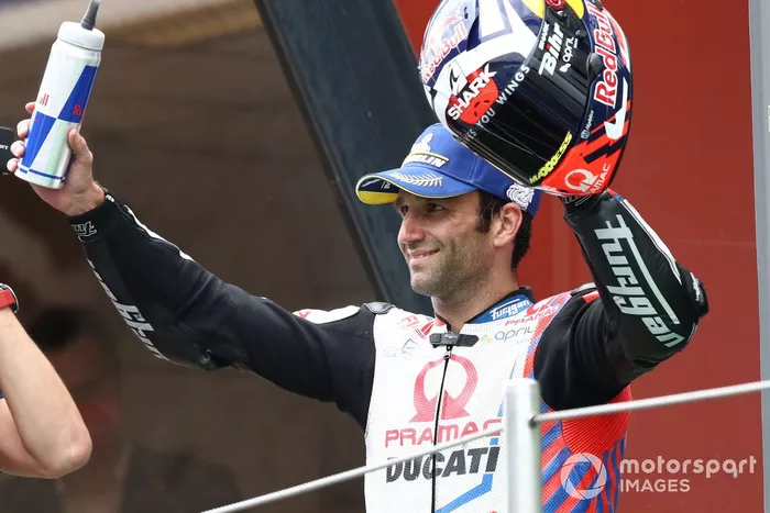Podio: segundo lugar Johann Zarco, Pramac Racing  MotoGP