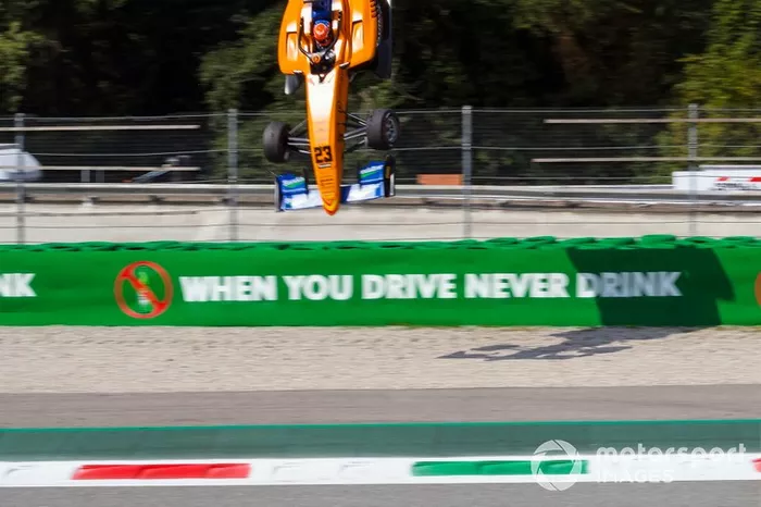 Alexander Peroni, Campos Racing, crashes
