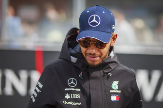Lewis Hamilton, Mercedes AMG F1 on the drivers parade