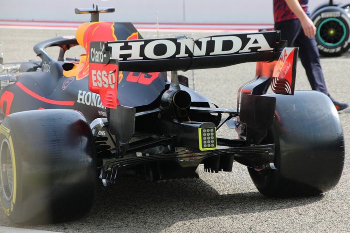 Detalle del Red Bull RB16B