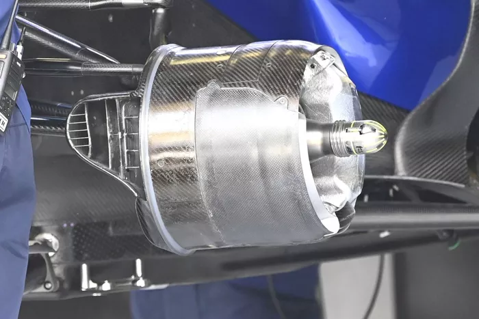 Detalle del Williams FW43B