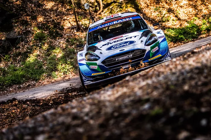 Gus Greensmith, Elliot Edmondson, M-Sport Ford WRT Ford Fiesta WRC