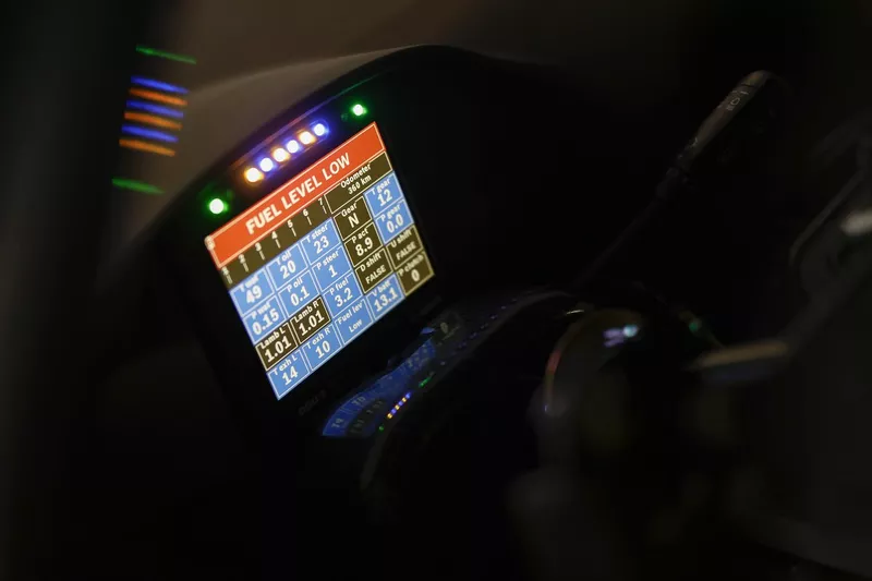 Steering wheel detail