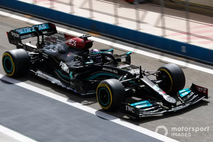 Lewis Hamilton, Mercedes W12 