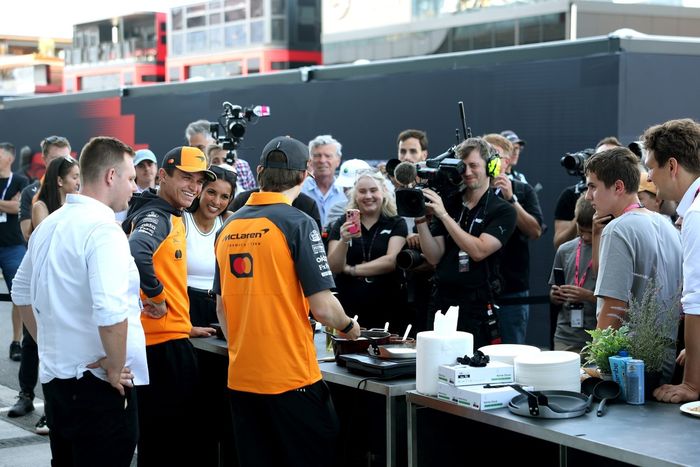 Lando Norris, McLaren, Oscar Piastri