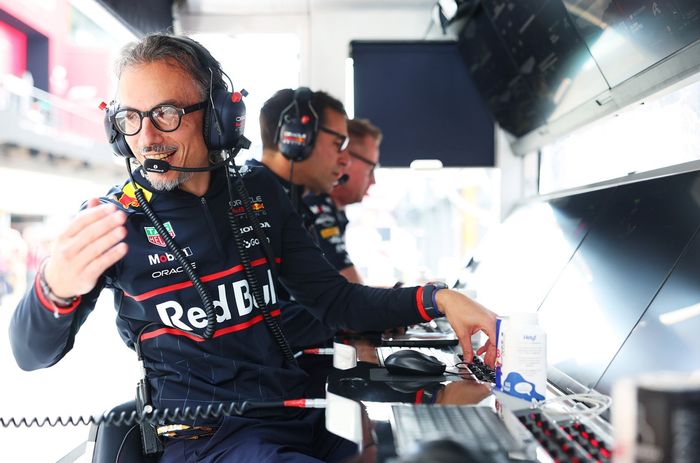 Laurent Mekies, director del equipo Red Bull Racing