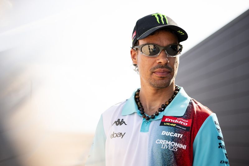 Franco Morbidelli. VR46 Racing Team Cremonini Live 25 librea