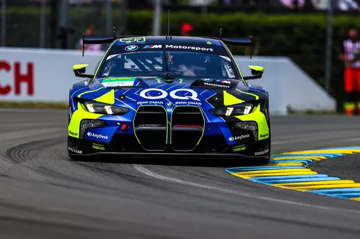 #46 Team WRT BMW M4 LMGT3: Ahmad Al Harthy, Valentino Rossi, Kelvin Van Der Linde