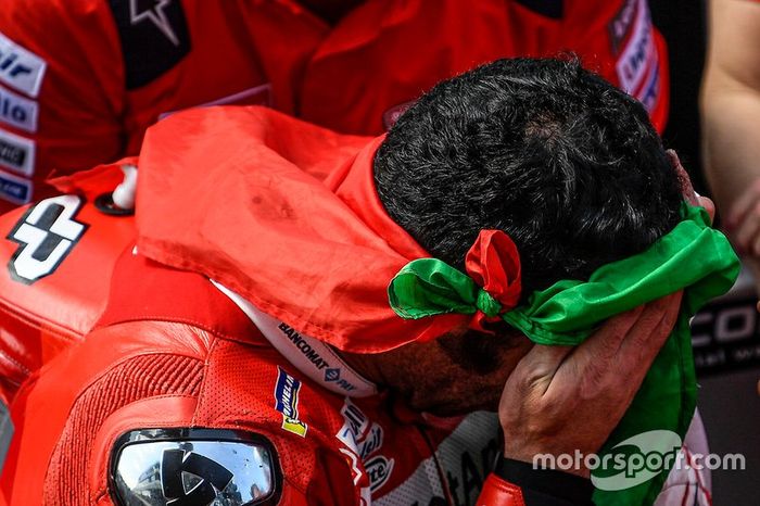 Ganador de la carrera Danilo Petrucci, Ducati Team