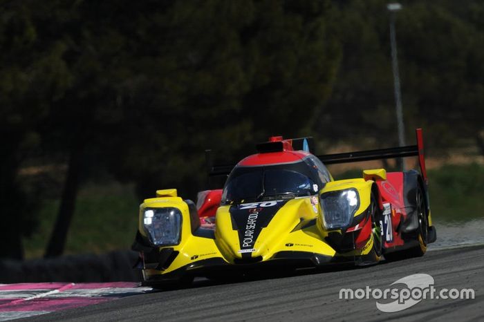 #20 High Class Racing Oreca 07 Gibson: Anders Fjordbach, Dennis Andersen