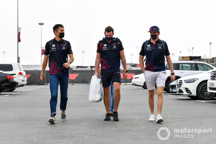 Alex Albon, piloto reserva, Red Bull Racing y Max Verstappen, Red Bull Racing 