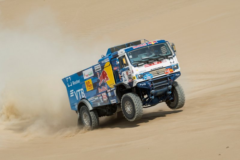 #502 Team Kamaz Master: Айрат Мардєєв, Ахмет Галяутдінов, Дмитро Свистунов