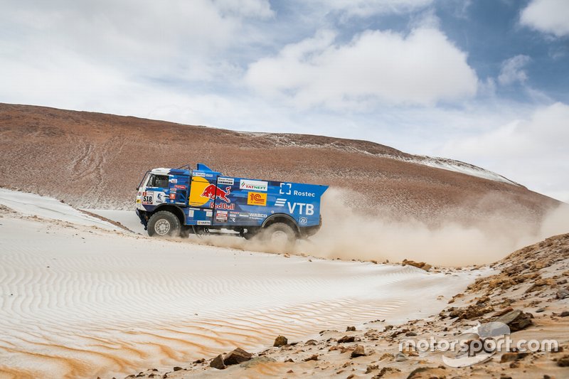 #518 Team Kamaz Master: Андрій Каргінов, Ігор Леонов, Андрій Мокєєв