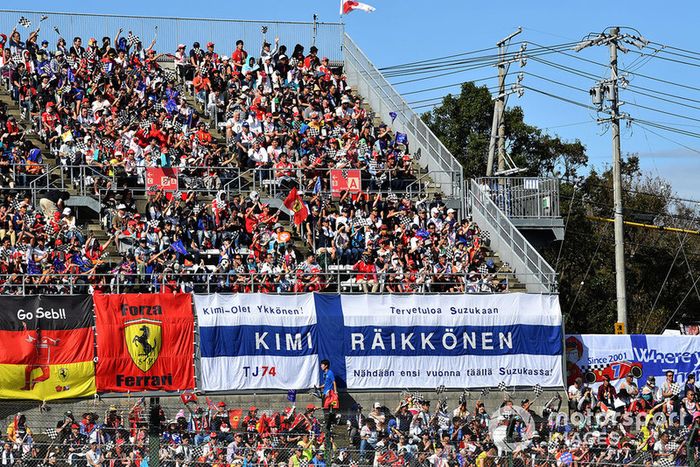 Sebastian Vettel, Ferrari y Kimi Raikkonen, Ferrari 