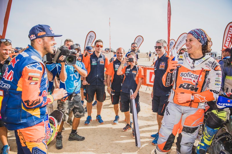 #17 Red Bull KTM Factory Racing: Лайя Санс