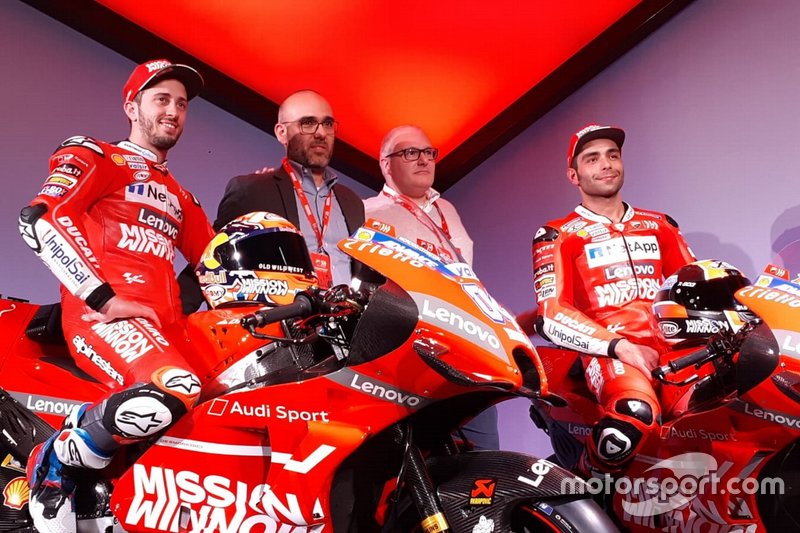 Andrea Dovizioso und Danilo Petrucci, Ducati Team