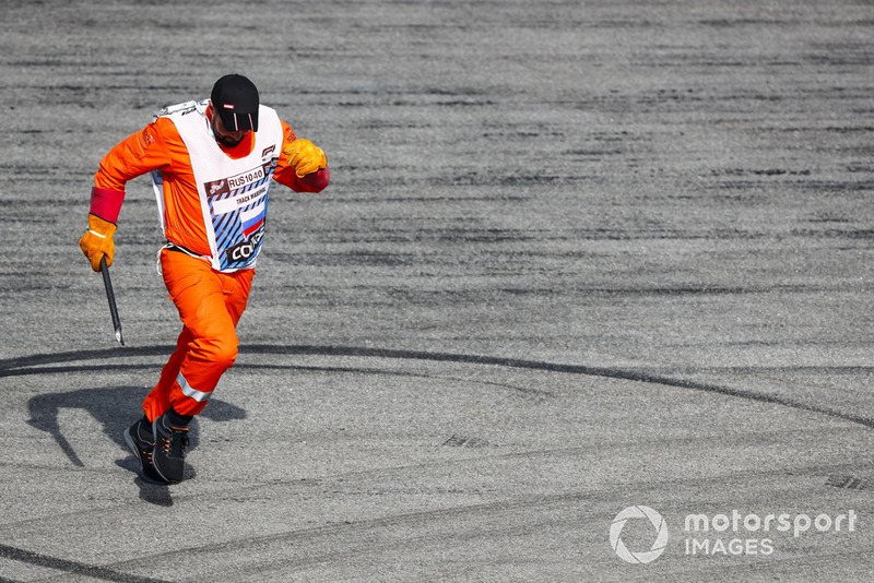 Marshal on track