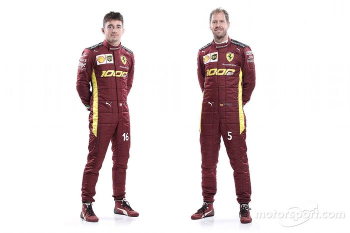 Charles Leclerc, Sebastian Vettel, Ferrari