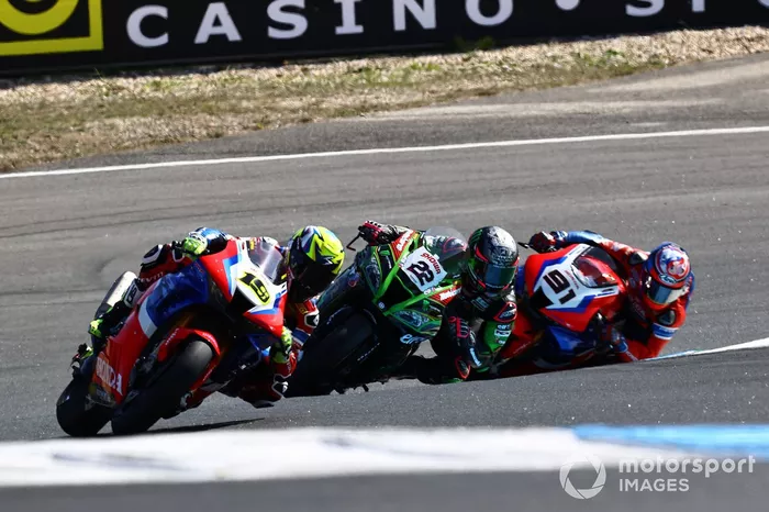 Alvaro Bautista, Team HRC, Alex Lowes, Kawasaki Racing Team, Leon Haslam, Team HRC
