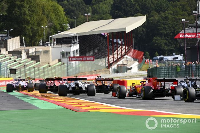 Charles Leclerc, Ferrari SF1000, Pierre Gasly, AlphaTauri AT01, Sebastian Vettel, Ferrari SF1000