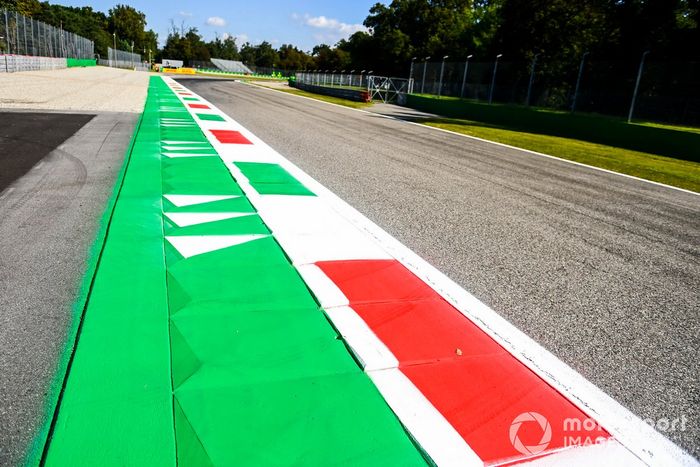 Piano del circuito de Monza