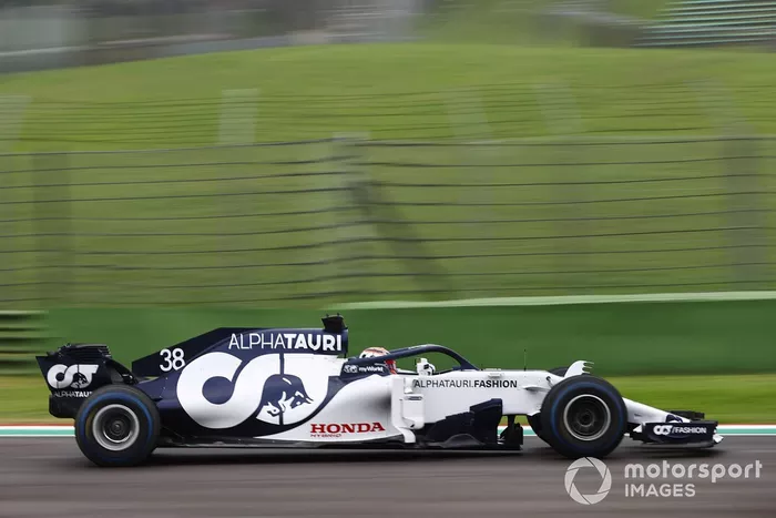 Yuki Tsunoda, Honda Formula Dream Project, prueba el AlphaTauri