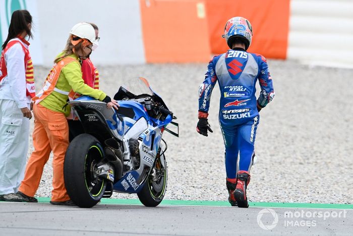 Alex Rins, Team Suzuki MotoGP, homenaje a  Luis Salom