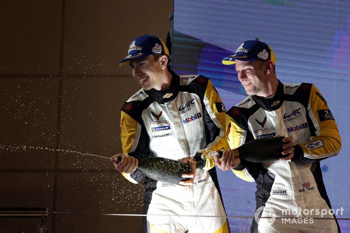 Podio GTE Pro: #64 Corvette Racing Chevrolet Corvette C8.R GTE-PRO: Tommy Milner, Nick Tandy