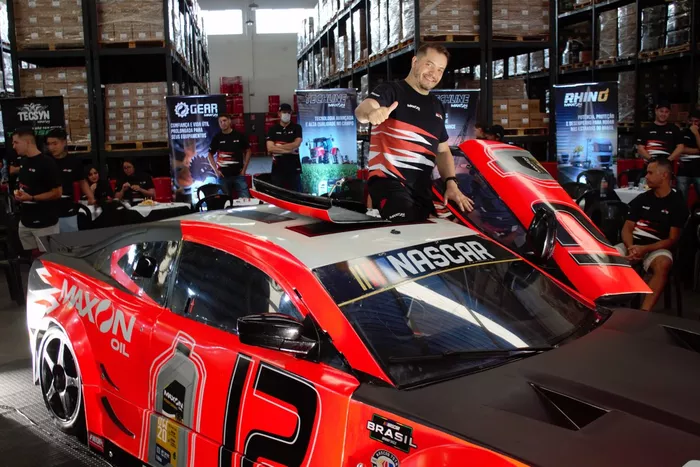 Lançamento do carro de Edson Reis para a temporada 2023 das NASCAR Brasil Sprint Race