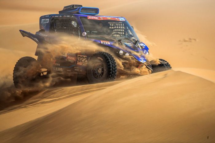 #322 X-Raid Yamaha Supported Team Yamaha: Ignacio Casale, Alvaro Leon