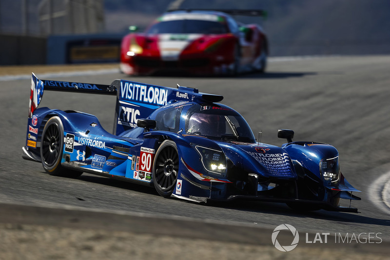 #90 Visit Florida Racing Ligier LMP2: Marc Goossens, Renger van der Zande