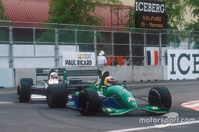 Bertrand Gachot, Jordan 191