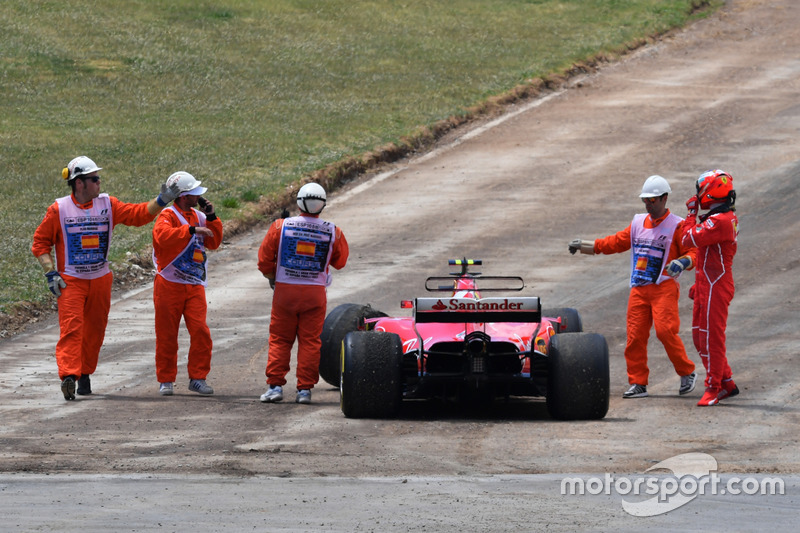 Abandon : Kimi Räikkönen (Ferrari)